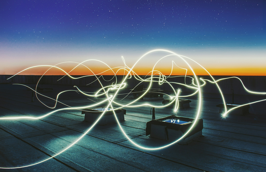 Decentralized energy illustration