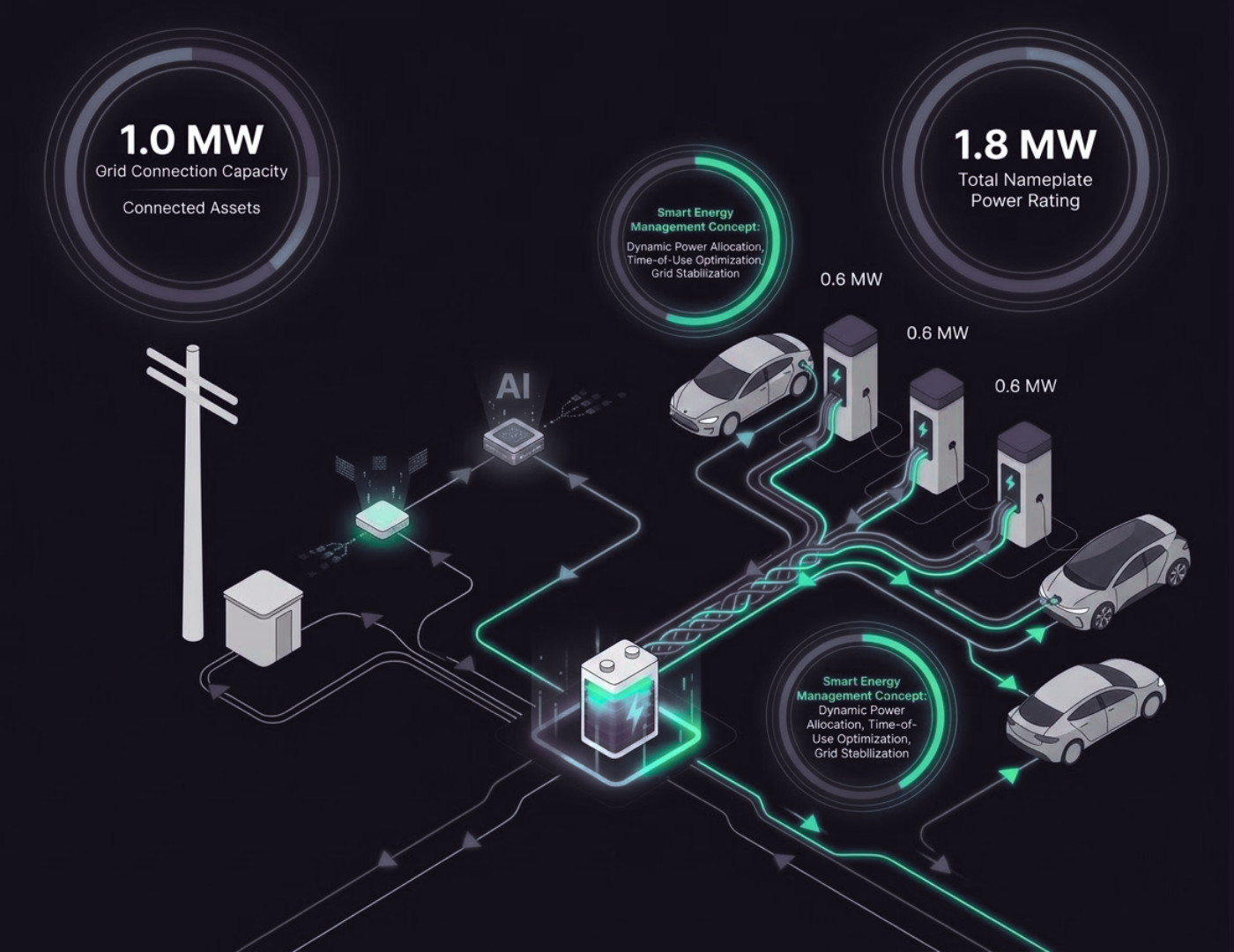 Smart charging illustration