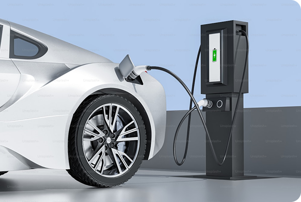 Driver and EV illustration